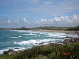 Fistral Beach Newquay Cornwall -  'the Mecca for surfers'
by way of contrast!